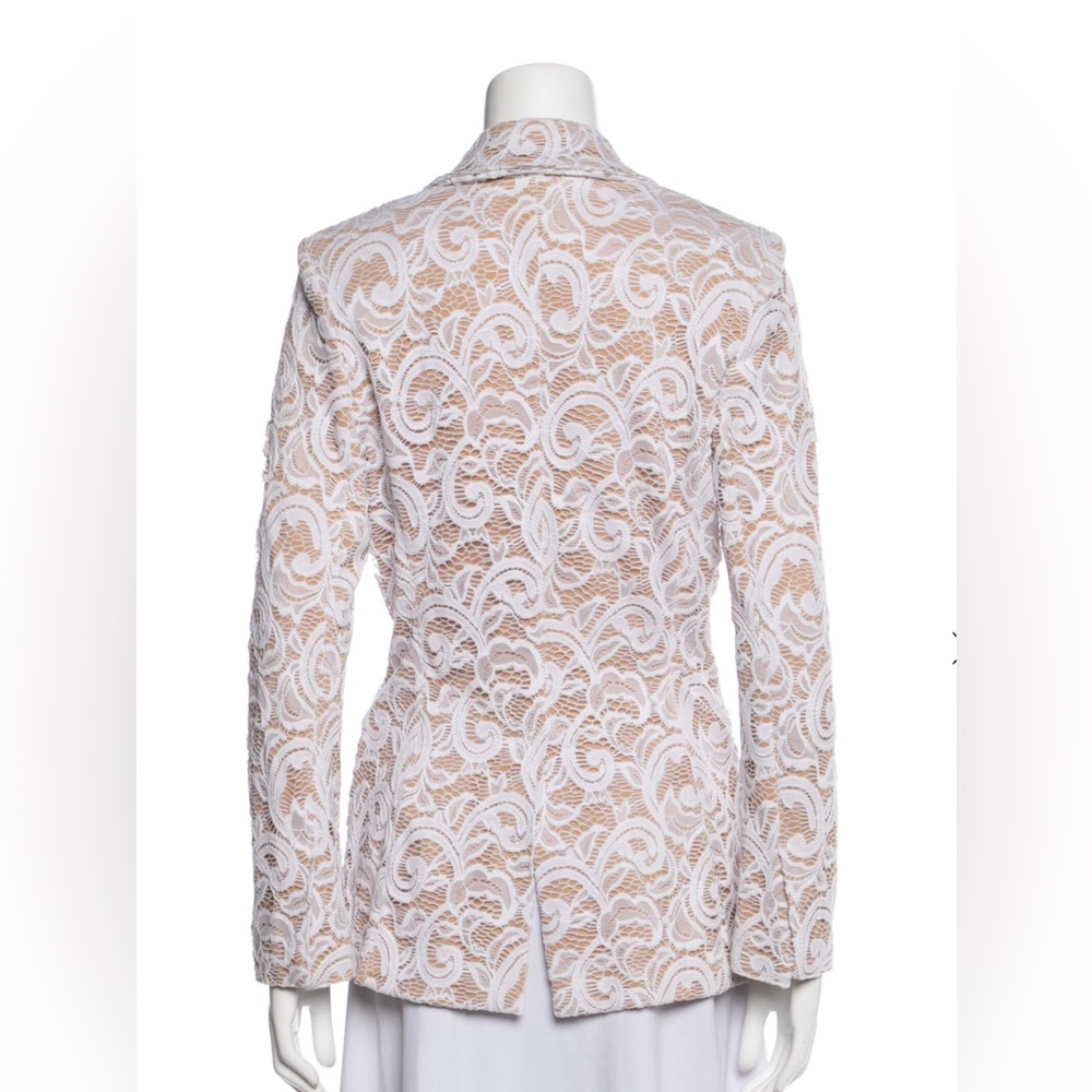 Norma Kamali (USA) Lace Blazer S💟🤍 - Picture 2 of 9